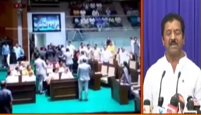 VIDEO: ધારાસભ્ય વિક્રમ માડમનો આરોપ, 'વિધાનસભામાં જોહુકમી ચાલે છે' VIDEO: ધારાસભ્ય વિક્રમ માડમનો આરોપ, 'વિધાનસભામાં જોહુકમી ચાલે છે'