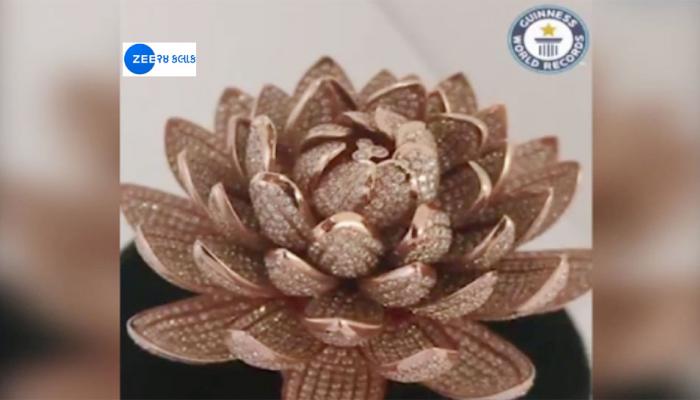 PICS સુરતનું નામ ગિનિસ બુક ઓફ વર્લ્ડ રેકોર્ડમાં, 24 કરોડની હીરાની વીંટીએ કરી કમાલ PICS સુરતનું નામ ગિનિસ બુક ઓફ વર્લ્ડ રેકોર્ડમાં, 24 કરોડની હીરાની વીંટીએ કરી કમાલ