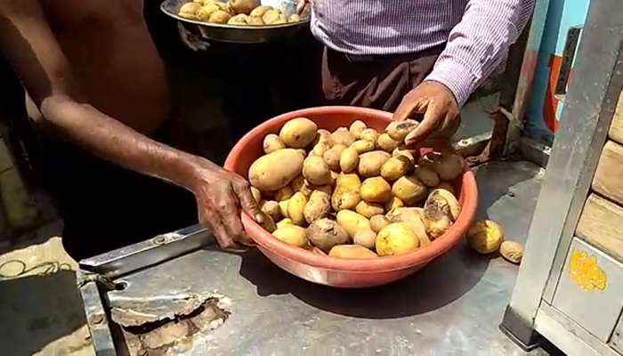 AMC આરોગ્ય વિભાગની ટીમના દરોડા, 100 કિલો સડેલા બટાકાનો કર્યો નાશ AMC આરોગ્ય વિભાગની ટીમના દરોડા, 100 કિલો સડેલા બટાકાનો કર્યો નાશ