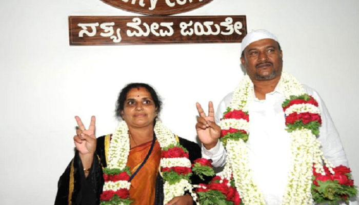 ಸಿದ್ದರಾಮಯ್ಯನವರ ಹಠ ಪಾಲಿಕೆ ಚುನಾವಣೆಯಲ್ಲಿ ಗೆದ್ದಿದೆ- ಮೈಸೂರು ಮೇಯರ್ ಸಿದ್ದರಾಮಯ್ಯನವರ ಹಠ ಪಾಲಿಕೆ ಚುನಾವಣೆಯಲ್ಲಿ ಗೆದ್ದಿದೆ- ಮೈಸೂರು ಮೇಯರ್