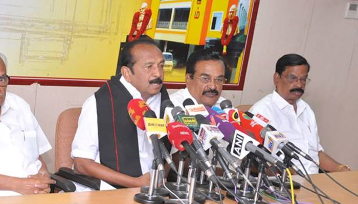 ஆர்கேநகர் இடைத்தேர்தல்: மதிமுக புறக்கணிப்பு!! ஆர்கேநகர் இடைத்தேர்தல்: மதிமுக புறக்கணிப்பு!!