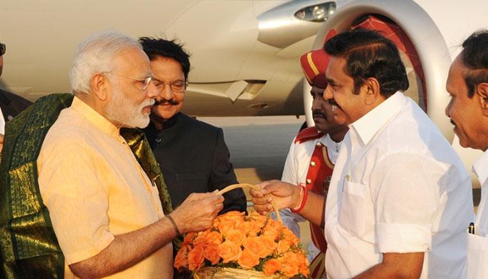 இன்று மாலை மோடியை சந்திக்கிறார் எடப்பாடி இன்று மாலை மோடியை சந்திக்கிறார் எடப்பாடி