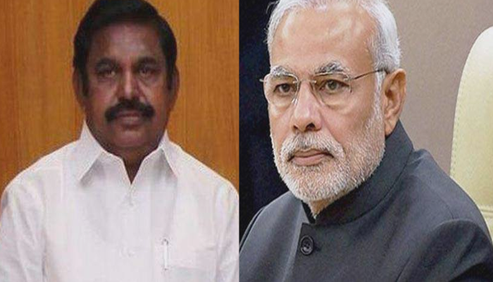டெல்லியில் பிரதமர் மோடியை சந்தித்த முதல்வர் எடப்பாடி பழனிச்சாமி டெல்லியில் பிரதமர் மோடியை சந்தித்த முதல்வர் எடப்பாடி பழனிச்சாமி