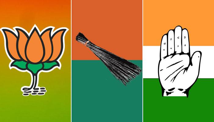 டெல்லி மாநகராட்சி தேர்தல்: பா.ஜனதா முன்னிலை, ஆம் ஆத்மிக்கு 2-வது இடம் டெல்லி மாநகராட்சி தேர்தல்: பா.ஜனதா முன்னிலை, ஆம் ஆத்மிக்கு 2-வது இடம்