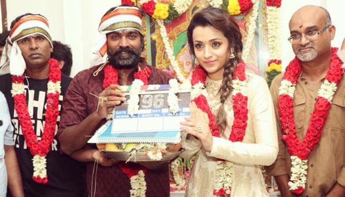 விஜய் சேதுபதி - திரிஷா 96 படம் பூஜையுடன் துவங்கியது! விஜய் சேதுபதி - திரிஷா 96 படம் பூஜையுடன் துவங்கியது!