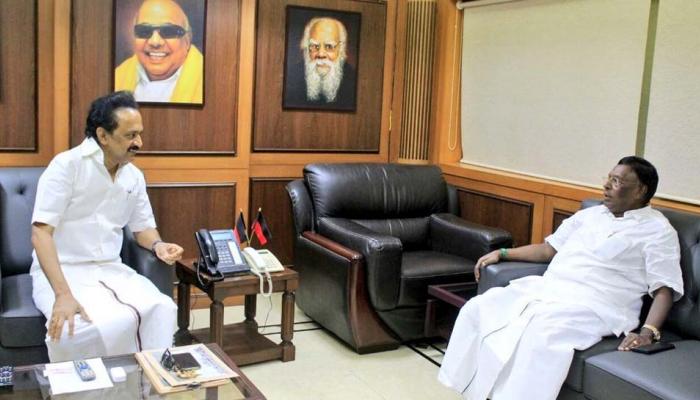 #Cauvery: MKS - புதுவை முதல்வர் சந்திப்பு மாற்றம் தருமா? #Cauvery: MKS - புதுவை முதல்வர் சந்திப்பு மாற்றம் தருமா?