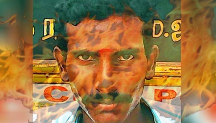 காவிரி நீர் தமிழ்நாட்டின் உயிர்நீர் என எழுதி தீக்குளித்த நபர்! காவிரி நீர் தமிழ்நாட்டின் உயிர்நீர் என எழுதி தீக்குளித்த நபர்!