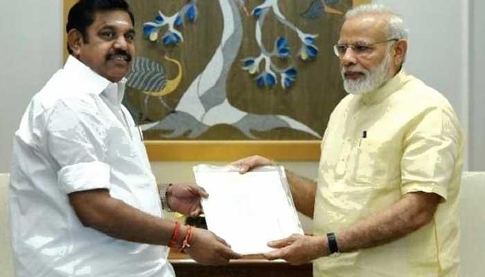 #Cauvery Issue: பிரதமரிடம் முதல்வர் நேரில் மனு! #Cauvery Issue: பிரதமரிடம் முதல்வர் நேரில் மனு!