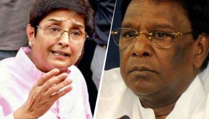 ஆளுநர் பதவிக்கு தகுதி அற்றவர் கிரண்பேடி: CM நாராயணசாமி தாக்கு ஆளுநர் பதவிக்கு தகுதி அற்றவர் கிரண்பேடி: CM நாராயணசாமி தாக்கு