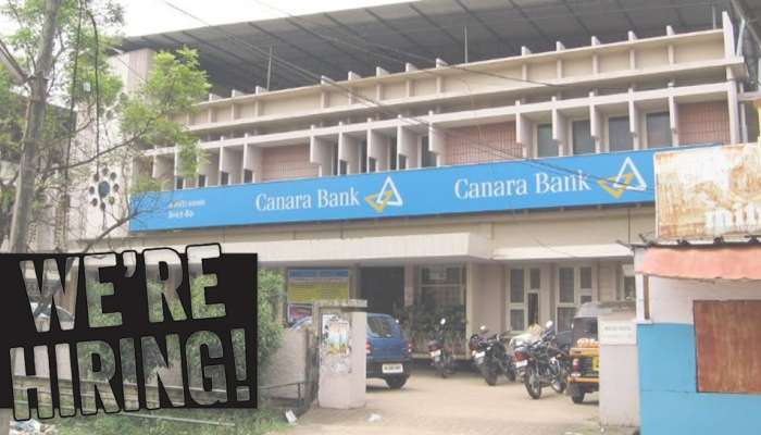 Canara வங்கியில் 800 பணியிடங்கள்... விண்ணப்பித்துவிட்டீரா! Canara வங்கியில் 800 பணியிடங்கள்... விண்ணப்பித்துவிட்டீரா!