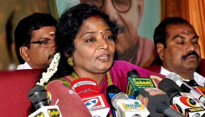 மேகதாது அணை திட்டத்தை மத்திய அரசு எதிர்க்கும்: தமிழிசை சவுந்திரராஜன் மேகதாது அணை திட்டத்தை மத்திய அரசு எதிர்க்கும்: தமிழிசை சவுந்திரராஜன்